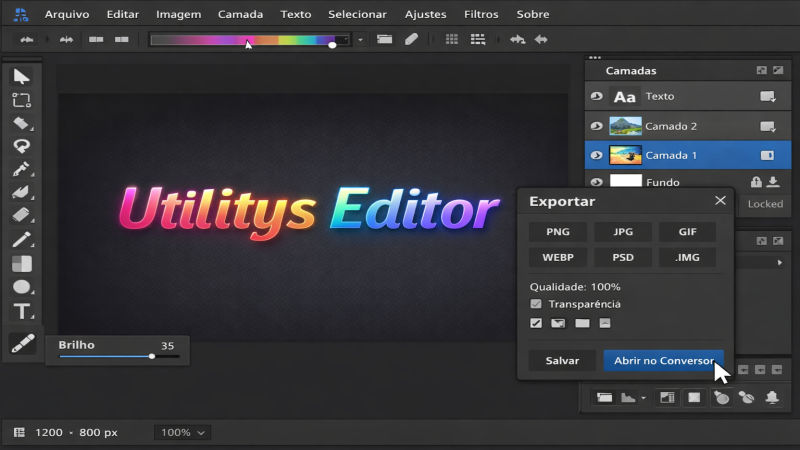 Editor de Imagens